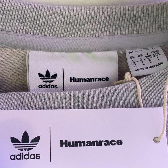 Human Race X Adidas Grey Basics Crewneck - Picture 8 of 9